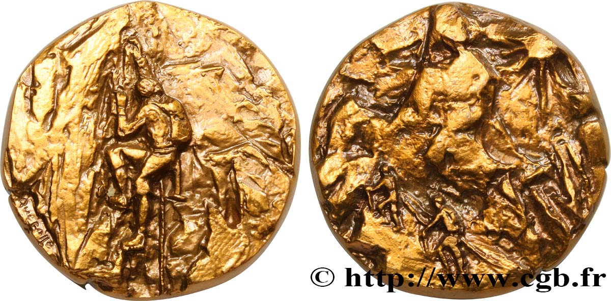 COMMEMORATIVE COINS MONNAIE DE PARIS Médaille, Alpinisme AU