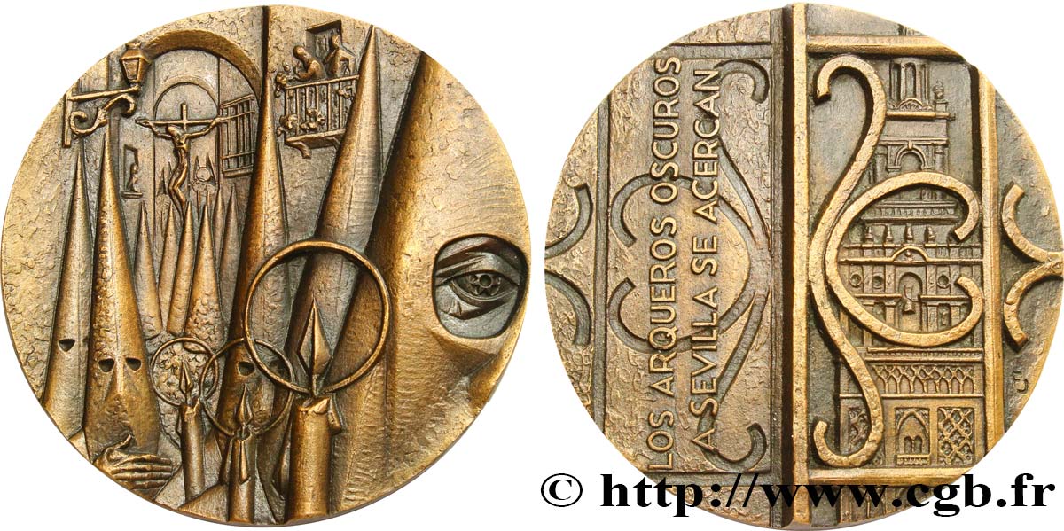 MONUMENTS ET HISTOIRE Médaille, Los Arqueros Oscuros SUP