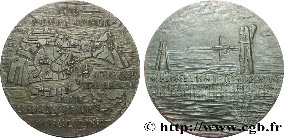ITALIEN - VENEDIG Médaille, Venise, Sérénissime république fVZ