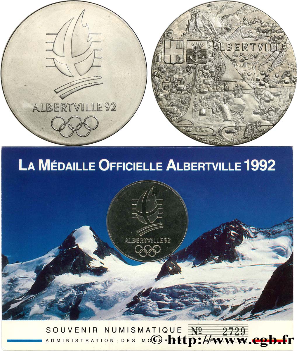 SPORTS Médaille, Souvenir numismatique, Premier jour fST