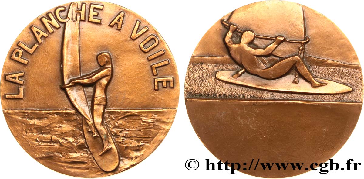 SPORTS Médaille, La planche à voile q.SPL