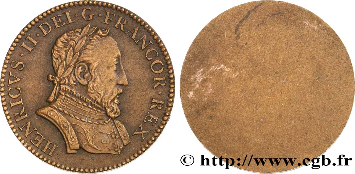 HENRY II Médaille, Henri II XF