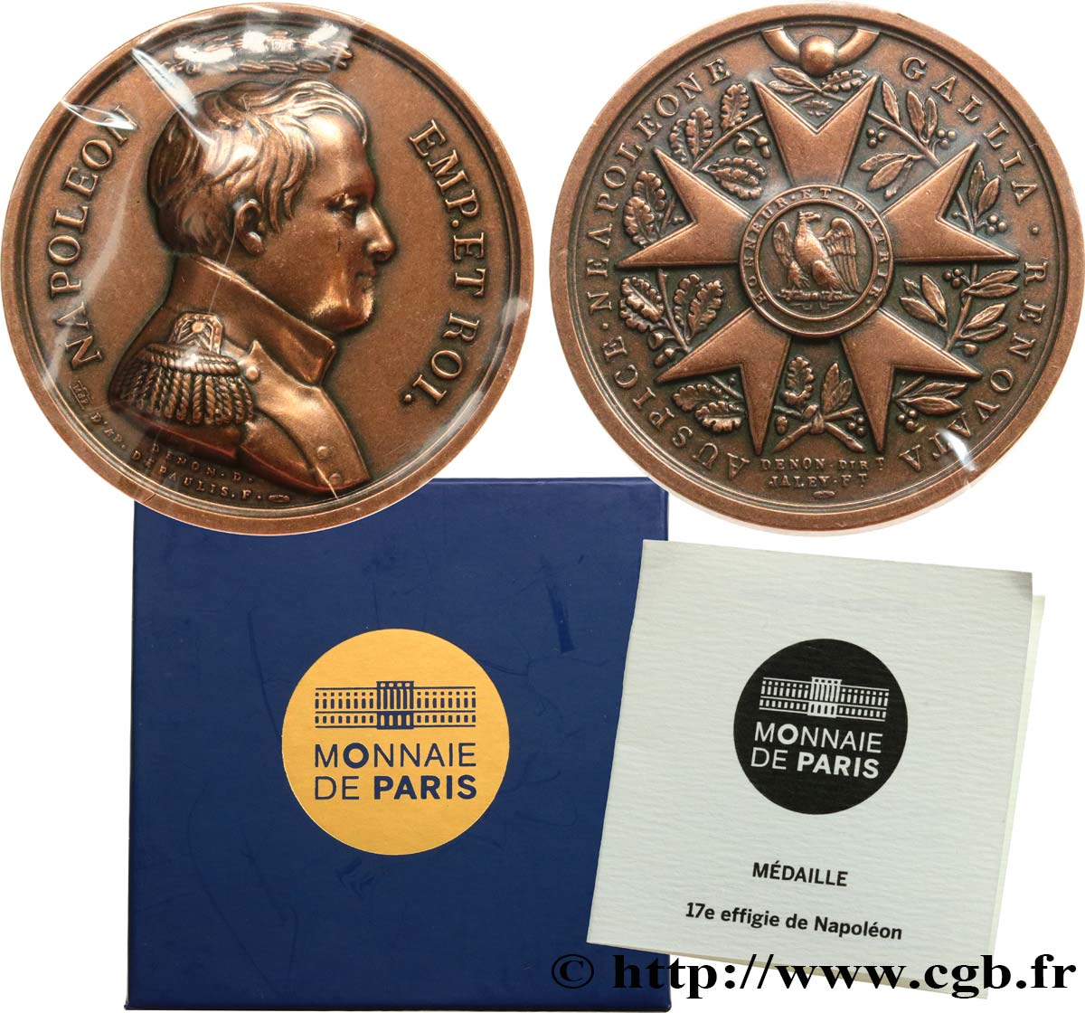 PREMIER EMPIRE / FIRST FRENCH EMPIRE Médaille, Légion d’honneur, refrappe MS