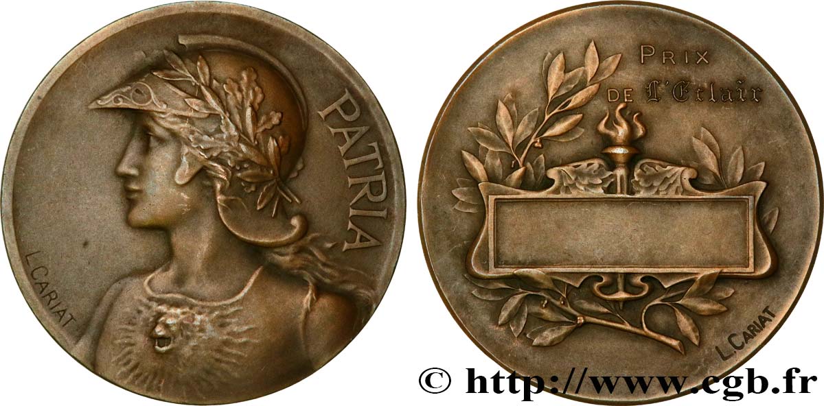 PRIZES AND REWARDS Médaille PATRIA, Prix de l’Eclair XF