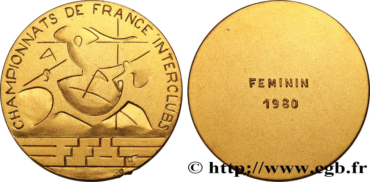 SPORTS Médaille de récompense, Championnats de France Interclubs AU