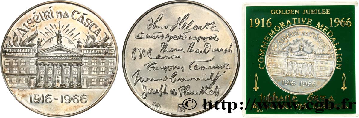 IRLANDE Médaille, Jubilé d’or, Aiseiri da Casca TTB