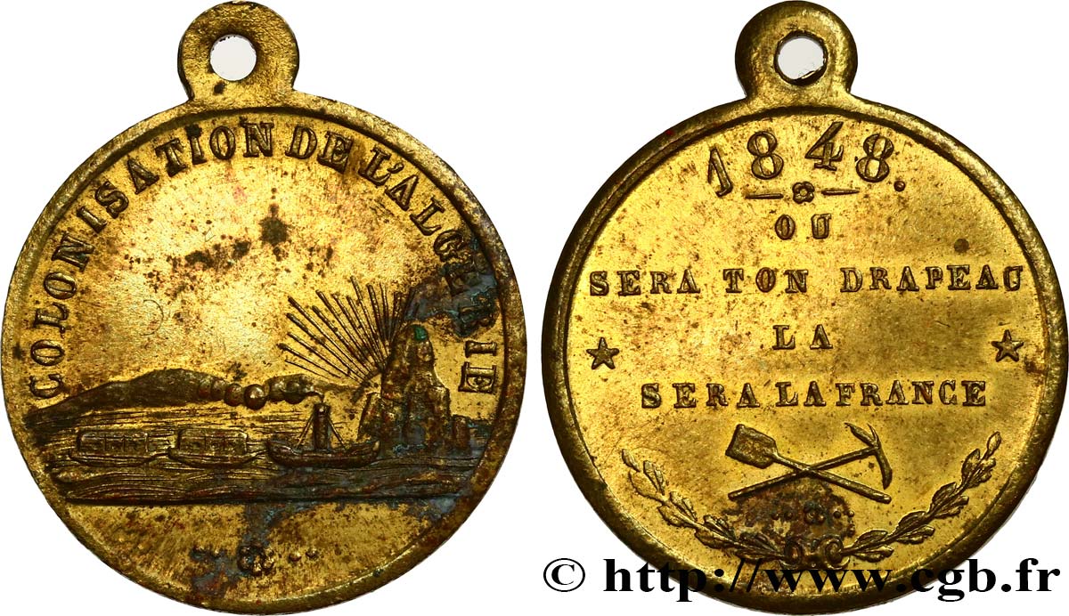 ALGÉRIE - LOUIS PHILIPPE Médaille, Colonisation de l’Algérie SS