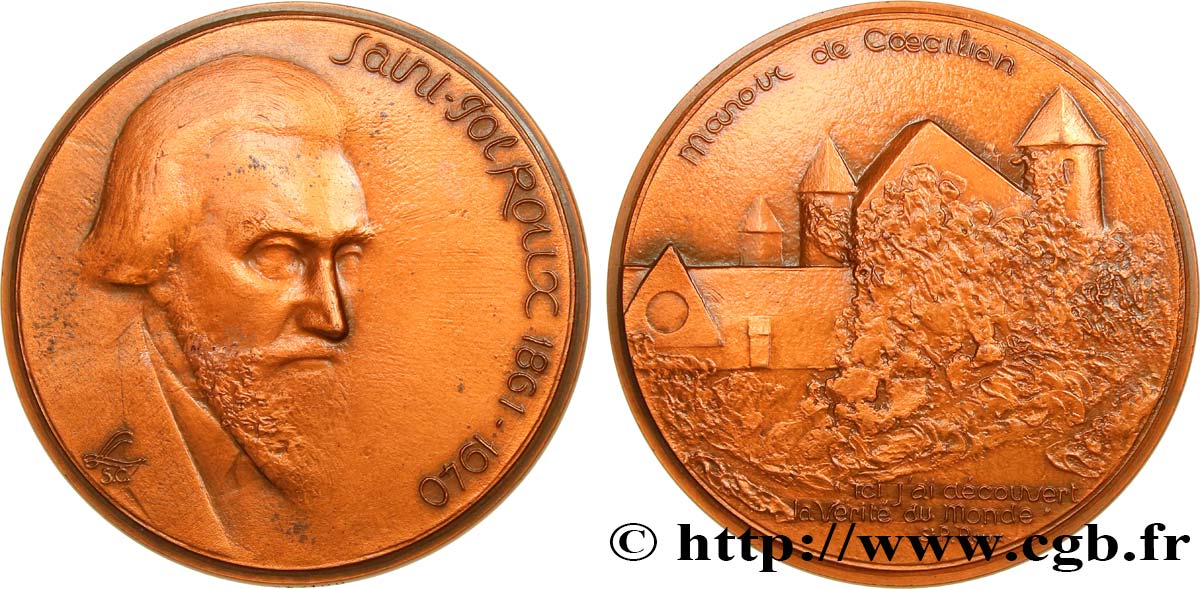 LITTÉRATURE : ÉCRIVAINS/ÉCRIVAINES - POÈTES Médaille, Saint-Pol-Roux SUP