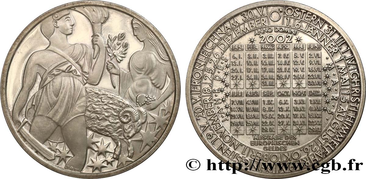 CINQUIÈME RÉPUBLIQUE Médaille calendrier, Fovet et Discvtit fme_769044