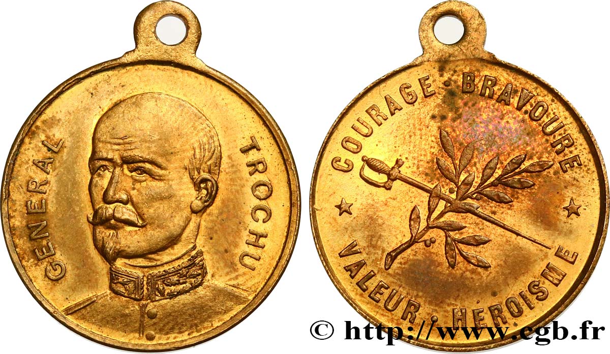 GUERRE DE 1870-1871 Médaille, Général Louis Jules Trochu VZ