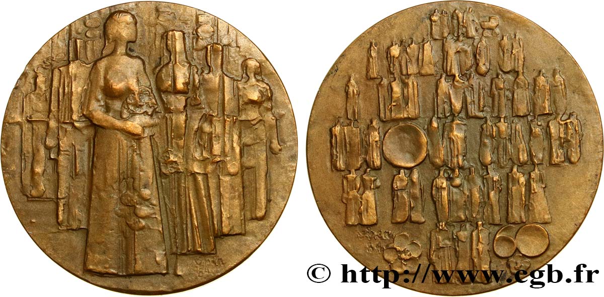 TSCHECHOSLOWAKEI Médaille, Anniversaire de mariage fVZ