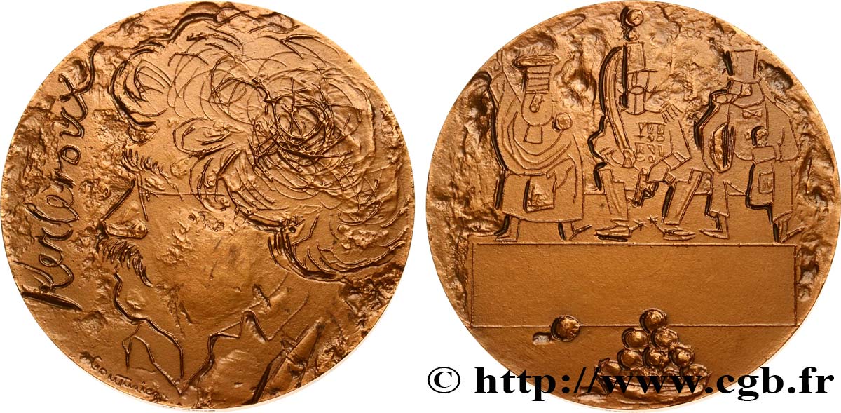 VARIOUS CHARACTERS Médaille, Kerleroux AU
