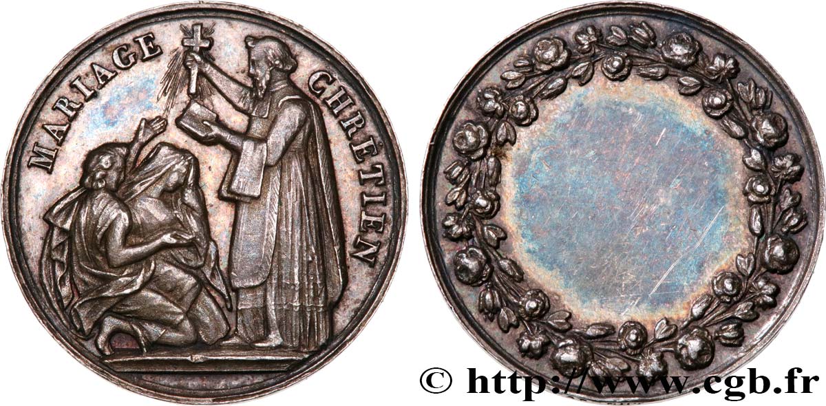 AMOUR ET MARIAGE Médaille, Mariage chrétien AU