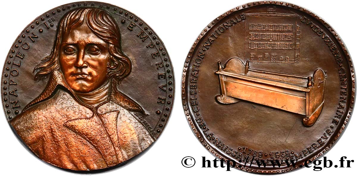 QUINTA REPUBBLICA FRANCESE Médaille, Bi-centenaire de la naissance de l’empereur Napoléon Ier SPL