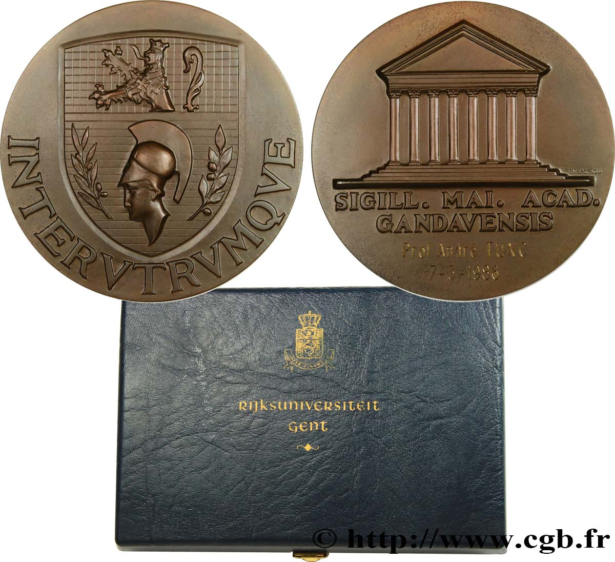 BELGIEN Médaille de récompense VZ