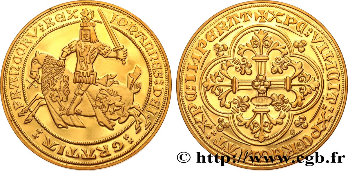 QUINTA REPUBLICA FRANCESA Médaille, Franc à cheval SC