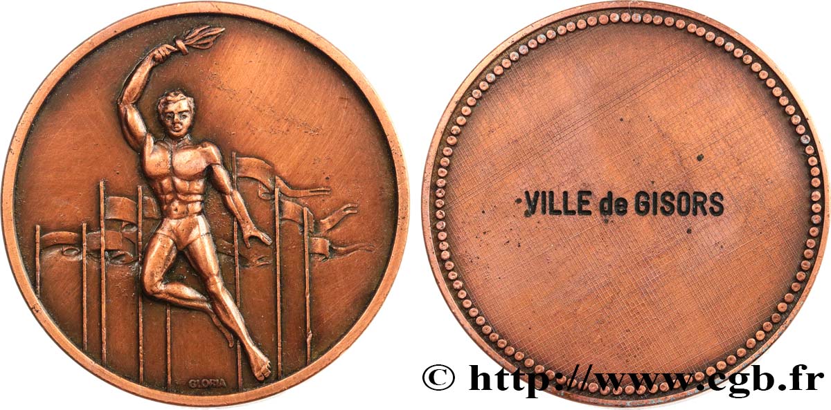 SPORTS Médaille de récompense, Ville de Gisors BB