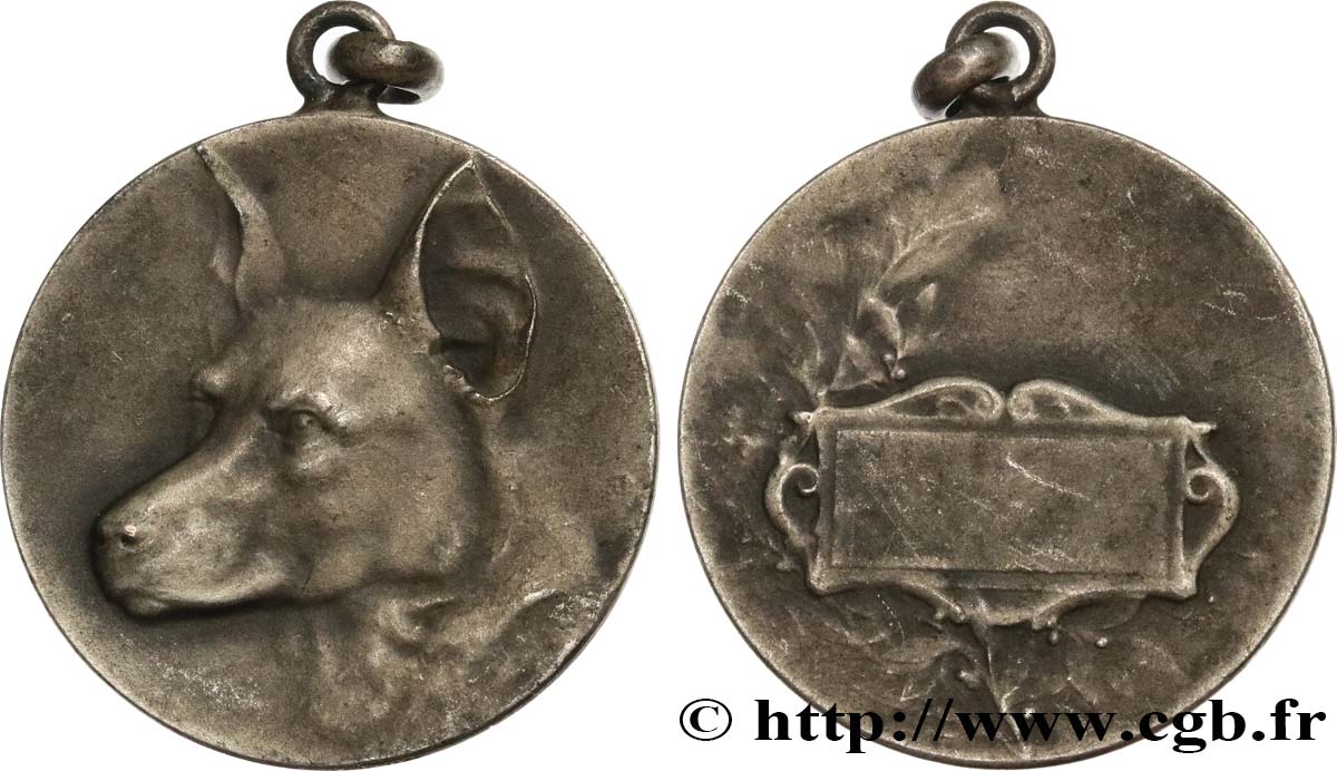 SOCIÉTÉ CANINE - CHIENS ET CONCOURS Médaille de récompense canine SS