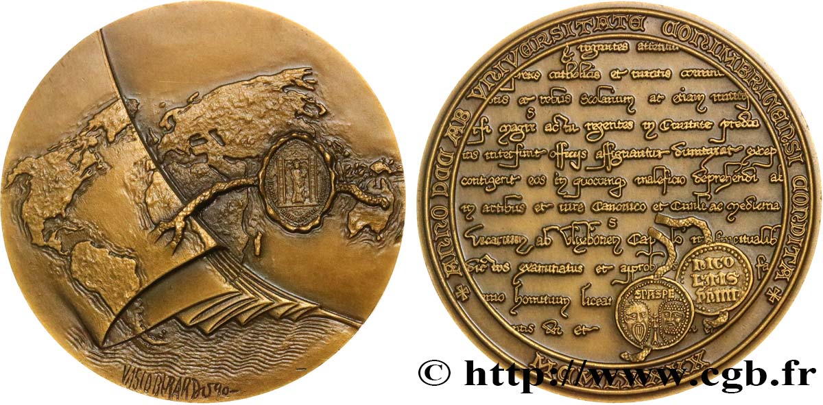 CINQUIÈME RÉPUBLIQUE Médaille, Fondation de l’Université SUP