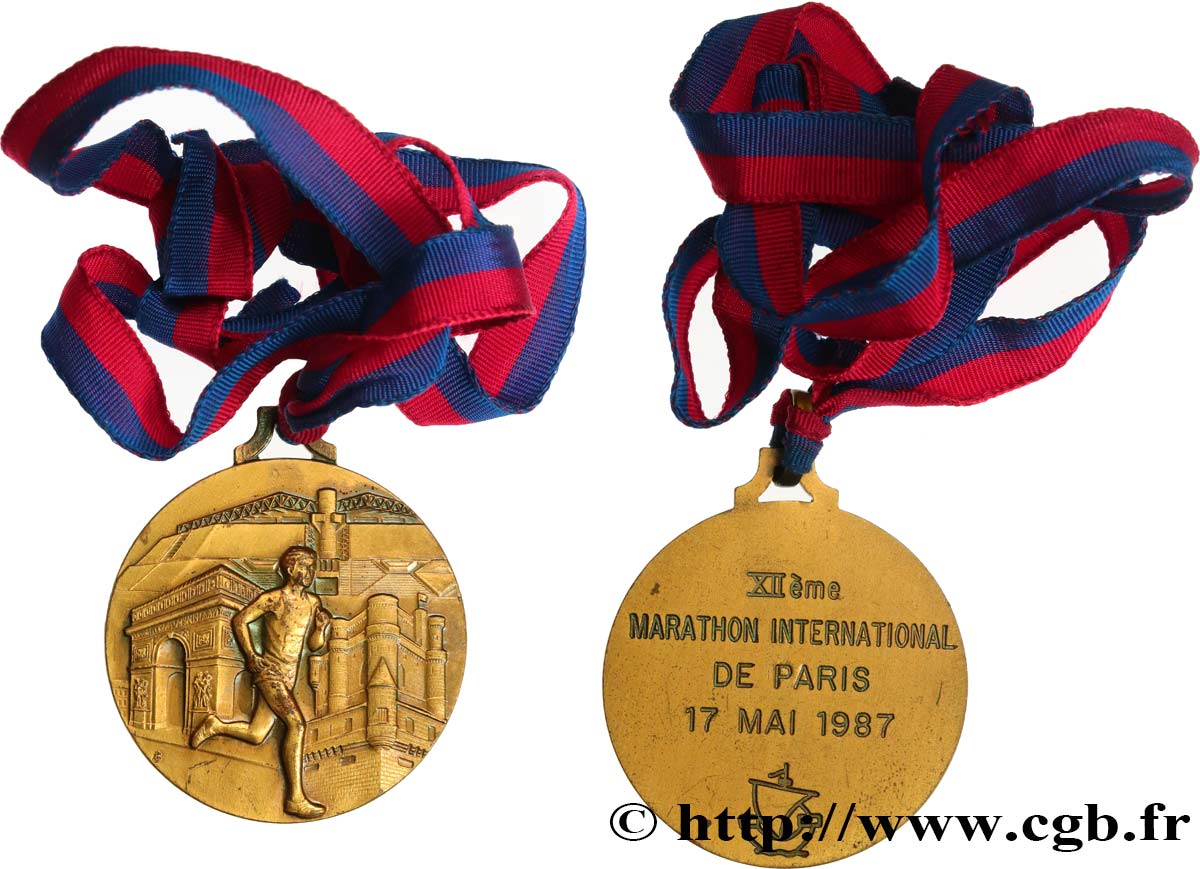 SPORTS Médaille de récompense, Marathon de Paris MBC+