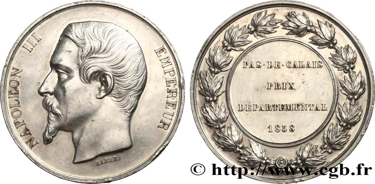 ZWEITES KAISERREICH Médaille de récompense, Prix départemental SS