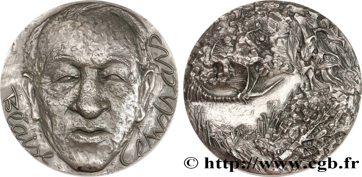 LITERATURE : WRITERS - POETS Médaille, Blaise Cendrars AU