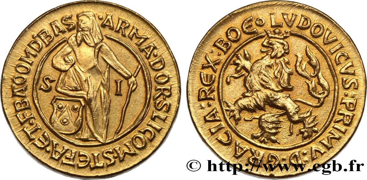 BOEMIA E MORAVIA Médaille, Grosses Monnaies SPL
