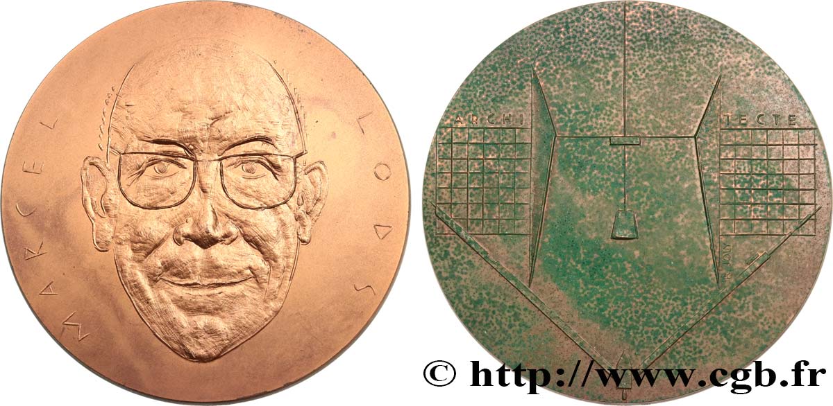 SCIENCES & SCIENTIFIQUES Médaille, Marcel Lods TTB+