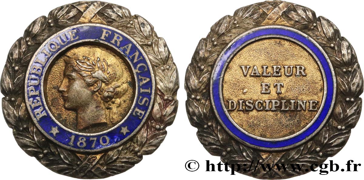 QUINTA REPUBBLICA FRANCESE Médaille militaire, sous-officier BB