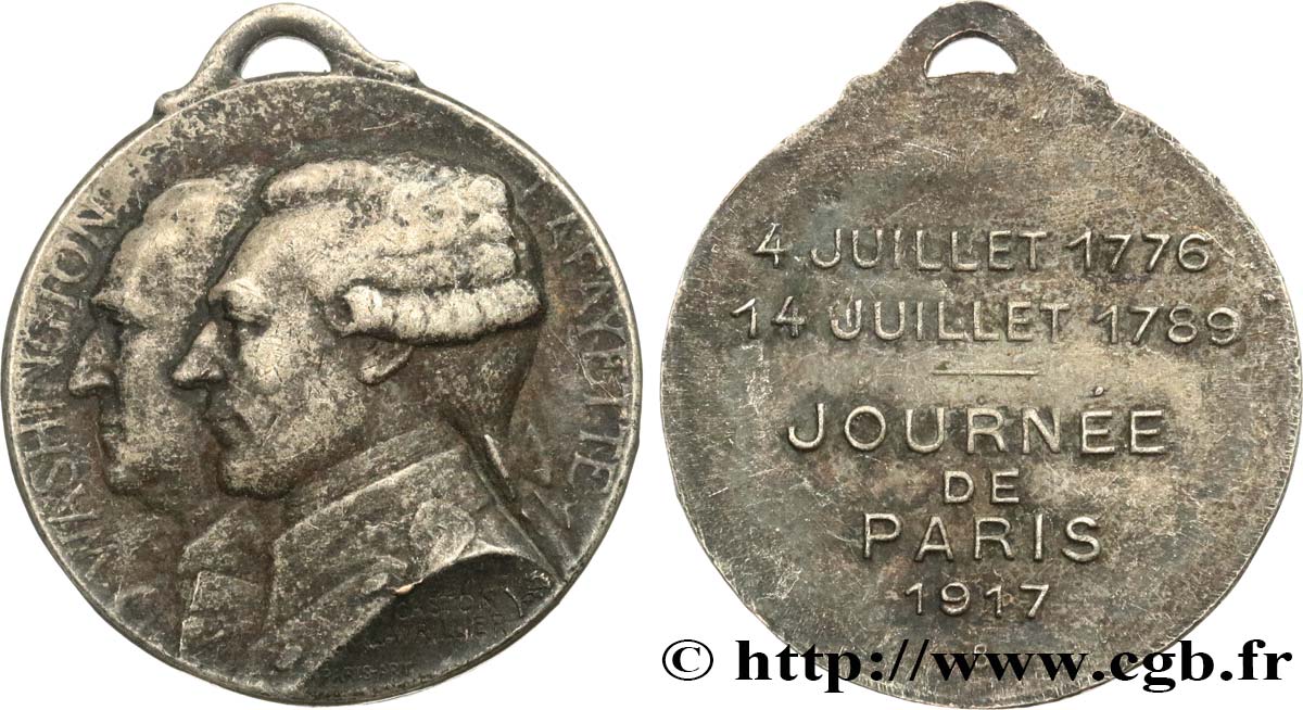 III REPUBLIC Médaille de la journée de Paris VF