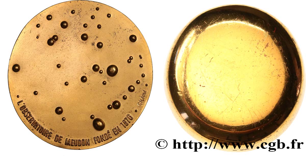 CINQUIÈME RÉPUBLIQUE Médaille, Observatoire de Meudon TTB+