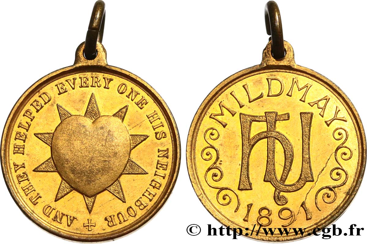 GREAT BRITAIN - VICTORIA Médaille, Mildmay AU