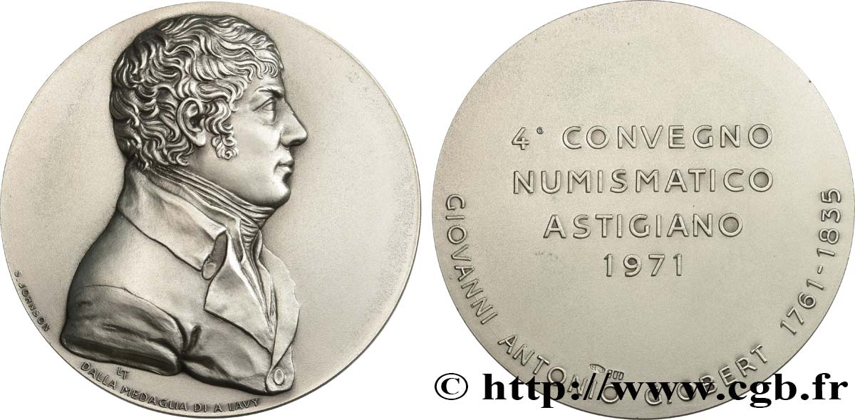 SCIENCES & SCIENTIFIQUES Médaille, Conférence numismatique d’Asti fVZ