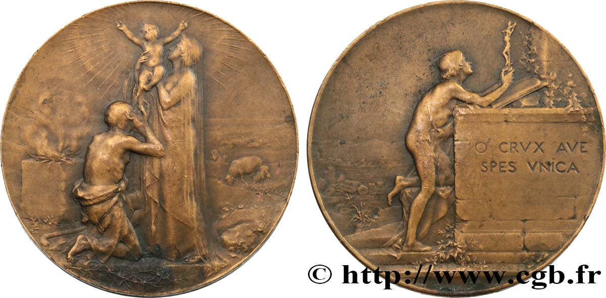 DRITTE FRANZOSISCHE REPUBLIK Médaille religieuse, la Rédemption SS