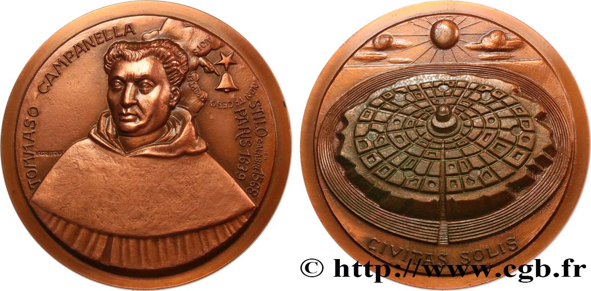 SCIENCES & SCIENTIFIQUES Médaille, Tommaso Campanella VZ