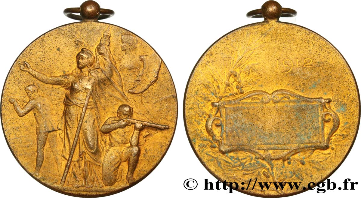 TERCERA REPUBLICA FRANCESA Médaille de récompense, Tir BC
