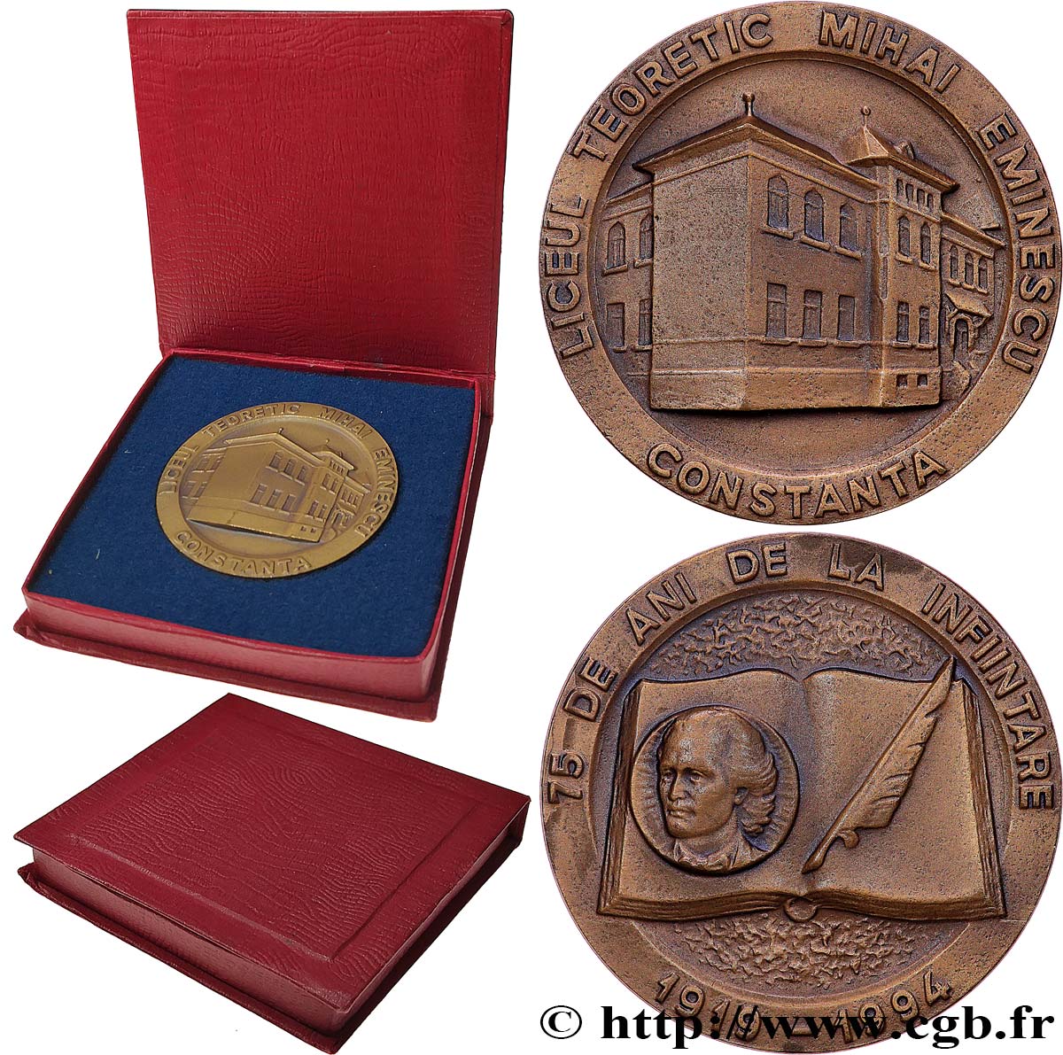 ROUMANIE Médaille, Collège national Mihai Eminescu SUP