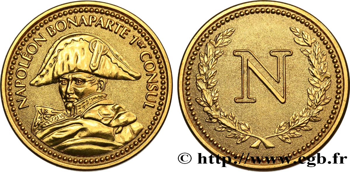GESCHICHTE FRANKREICHS Médaille, Napoléon empereur fVZ