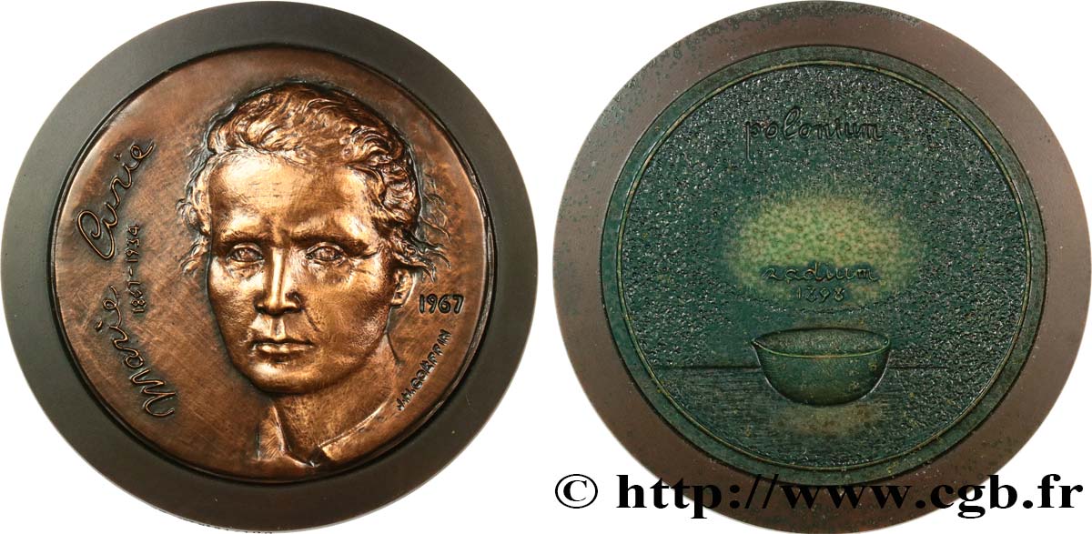 SCIENCES & SCIENTIFIQUES Médaille, Marie Curie SUP/TTB+