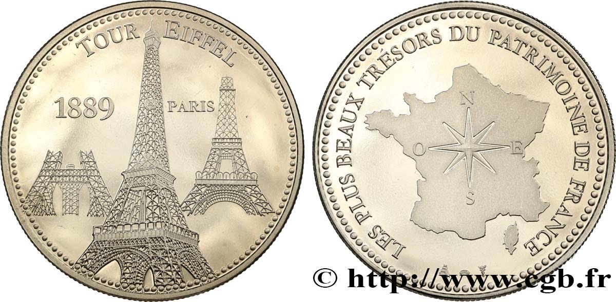 BUILDINGS AND HISTORY Médaille, Tour Eiffel MS