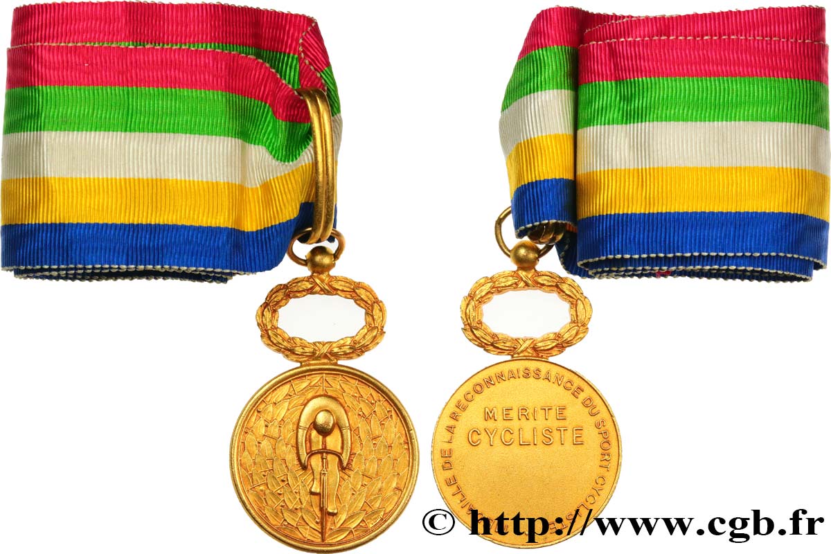 SPORTS Médaille, Commandeur, Mérite cycliste AU