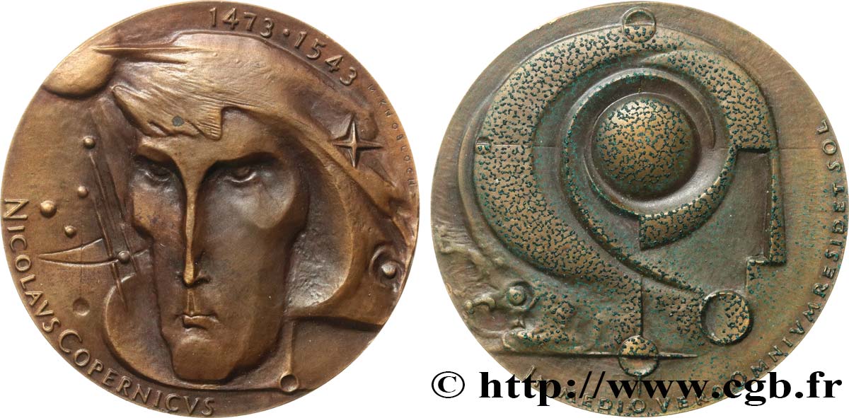 SCIENCES & SCIENTIFIQUES Médaille, Nicolas Copernic SPL