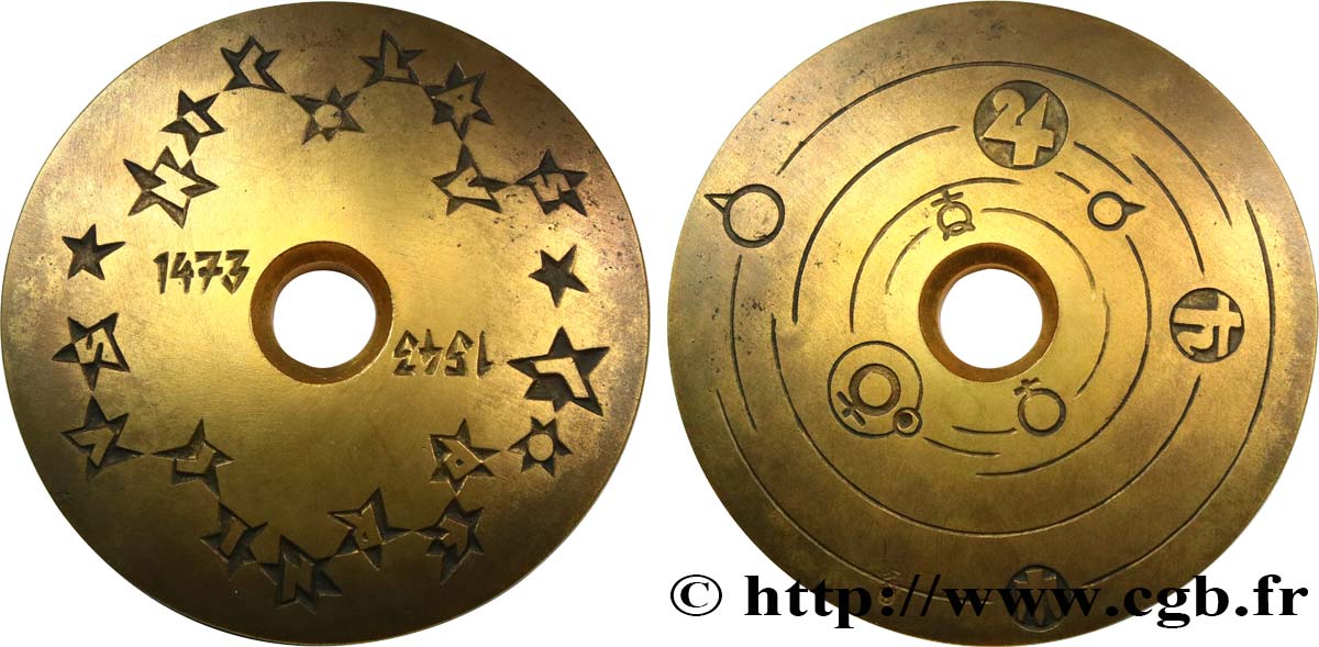 SCIENCES & SCIENTIFIQUES Médaille, Nicolas Copernic TTB+