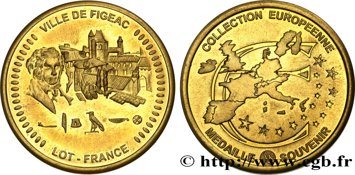 EUROPA Médaille, Collection européenne, Figeac AU