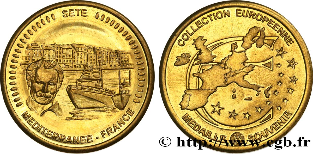 EUROPA Médaille, Collection européenne, Sete AU