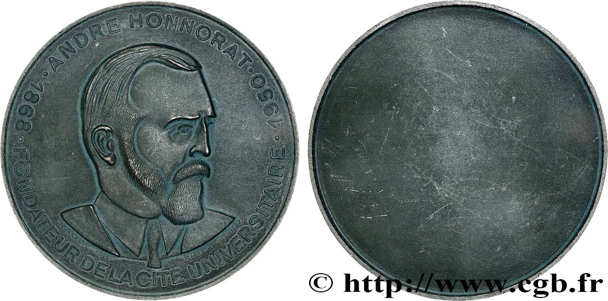 VARIOUS CHARACTERS Médaille, André Honnorat AU