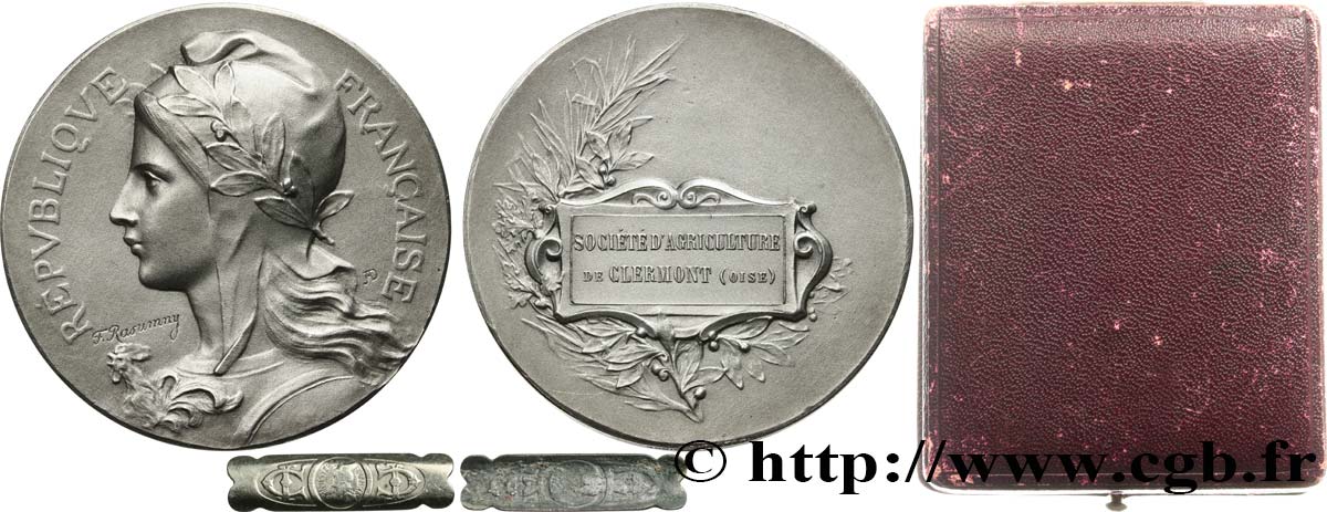 TERCERA REPUBLICA FRANCESA Médaille de récompense EBC