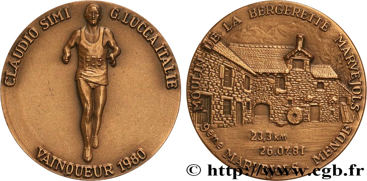 SPORTS Médaille, 9e Marvejols EBC