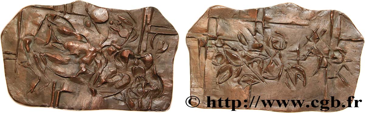 ART, PEINTURE ET SCULPTURE Médaille par Claude Schurr SUP