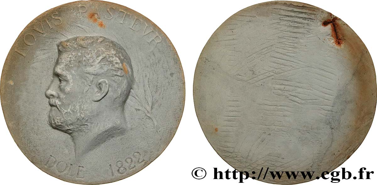 SCIENCES & SCIENTIFIQUES Médaille, Louis Pasteur XF